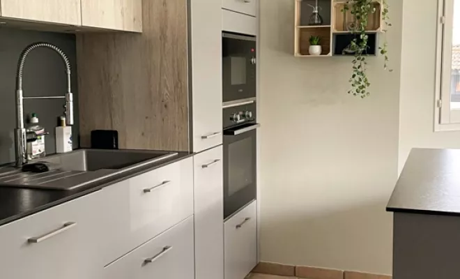 Aménagement intérieur pour cuisine, Rennes, Les Meubles Fantastiques - Beazy